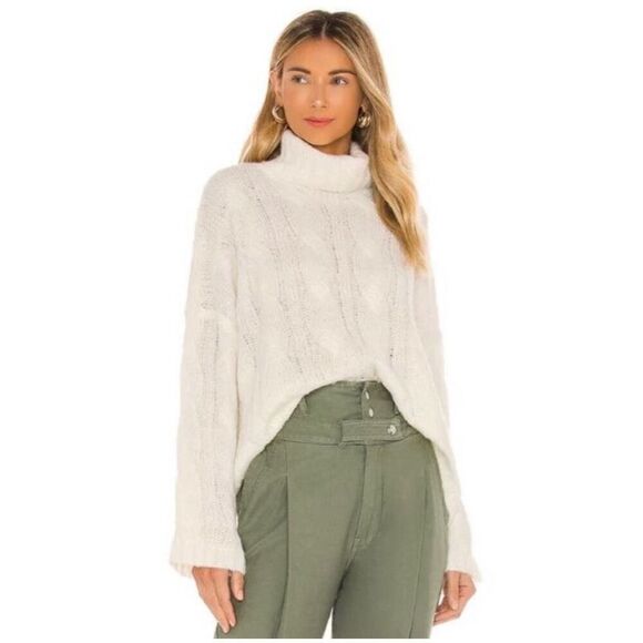 Revolve Tularosa Greta Oversized Crop Sweater Size Small - Picture 2 of 11